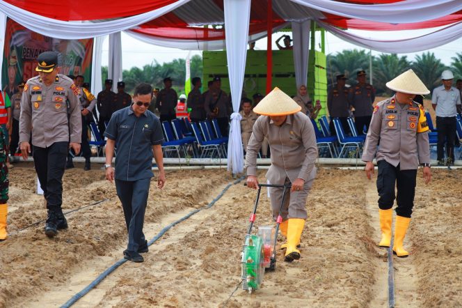 
					Wakil Ketua DPRD Wiranto Hadiri Penanaman Benih Jagung di Desa Suko Awin Jaya