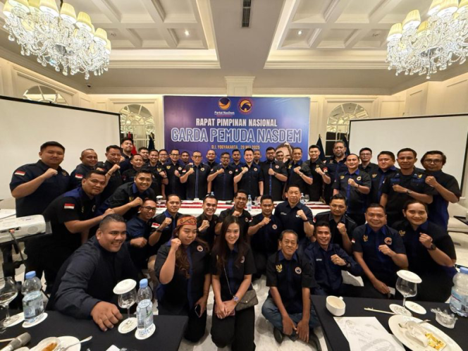 
					Garda Pemuda NasDem Gelar Rapimnas di Yogyakarta, DPW Jambi Dukung Penuh Prananda Surya Paloh Lanjutkan Kepemimpinan