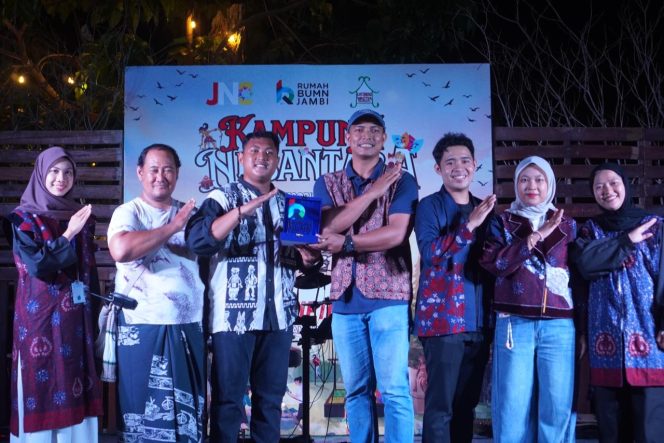 
					Rumah BUMN Jambi Berkolaborasi dengan Jambi Niaga Center Sukses Gelar Bazaar dan Pameran Kampung Nusantara, Catat Omzet Ratusan Juta Rupiah
