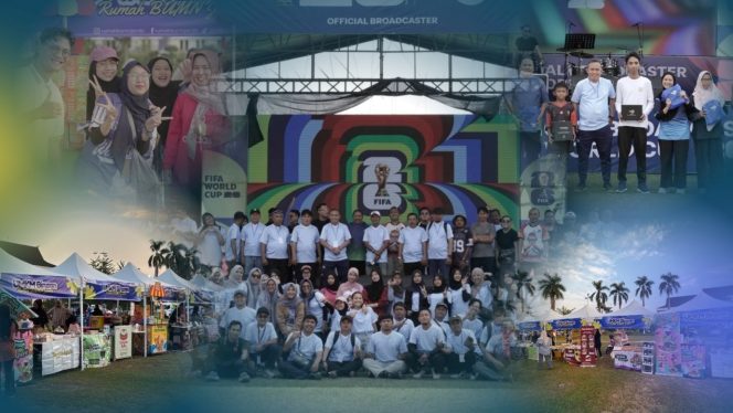 
					Rumah BUMN Jambi dan TVRI Jambi Berkolaborasi Hadirkan 30 UMKM Binaan di Kick Off Piala Dunia 2026