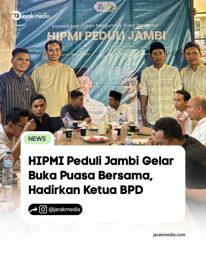 
					HIPMI Peduli Jambi Gelar Buka Puasa Bersama, Hadirkan Ketua BPD