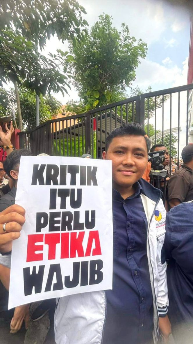 
					Gema Restorasi Melawan Framing: Protes Keras,Andika Sekretaris DPW GPND terhadap Majalah Tempo