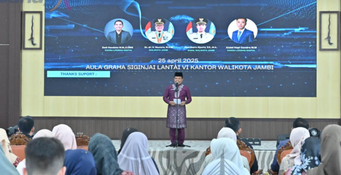 
					Pemkot Jambi Gandeng Kementerian Komdigi Gelar Literasi Digital bagi Pelaku Usaha dan UMKM
