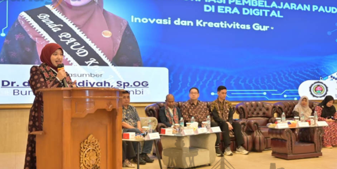 
					Menyiapkan Pendidikan Anak Usia Dini untuk Era Baru: Ratusan Guru PAUD Kota Jambi Ikuti Workshop Transformasi Digital