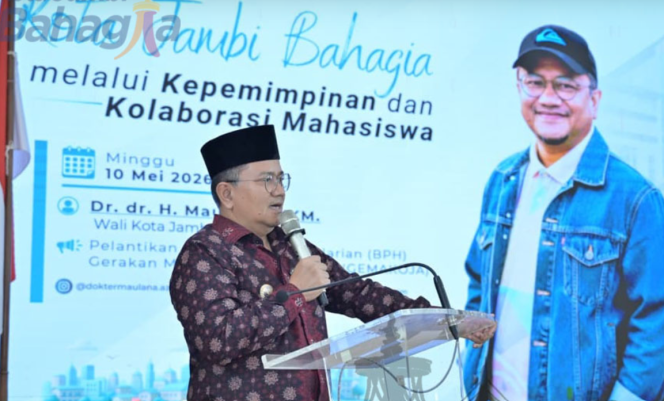 
					Di Tengah Tantangan Demokrasi Lokal, Wali Kota Jambi Dorong Mahasiswa Menjadi Mitra Strategis Pemerintah