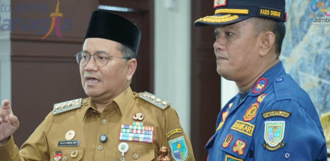 
					Wali Kota Maulana Apresiasi Tim Damkar Kota Jambi Peraih Juara Nasional Firefighter Skill Competition 2026