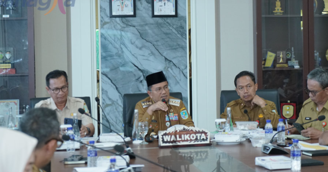 
					Optimalkan PAD, Pemkot Jambi Evaluasi Penerimaan Retribusi Triwulan I 2026 dan Susun Target 2027
