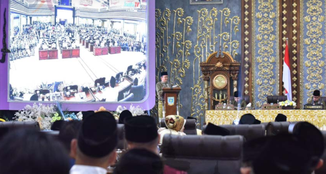 
					Sidang Paripurna Istimewa HUT Kota Jambi, Maulana Sampaikan Capaian Kinerja dan Arah Pembangunan Daerah