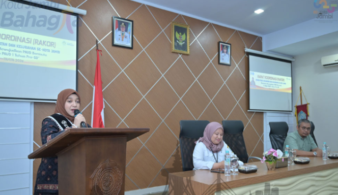 
					Nadiyah Pimpin Rakor Bunda PAUD se-Kota Jambi, Percepat Akselerasi Pendidikan Anak Usia Dini