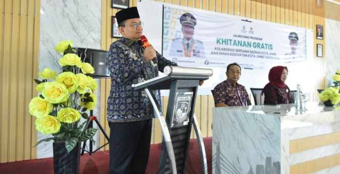 
					Wali Kota Jambi Resmikan Program Khitanan Gratis Sepanjang Masa untuk Anak Kurang Mampu