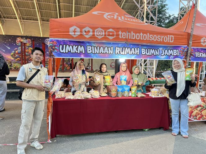 
					Sukses Ramaikan Bazar Jambi Ceria Season 3, Stand Rumah BUMN Jambi Jadi Ruang Temu Bangga Produk Lokal