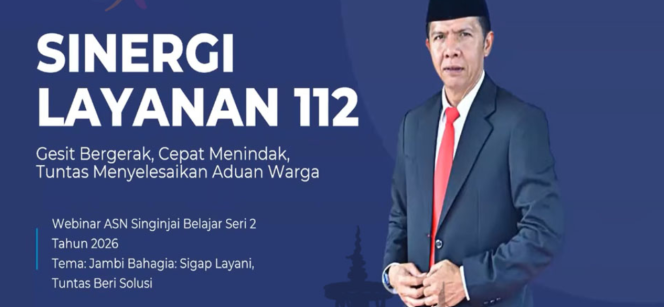 
					Kadis Kominfo Kota Jambi Tekankan Layanan Publik Gesit, Bergerak Cepat, dan Tuntas Menyelesaikan Aduan Warga