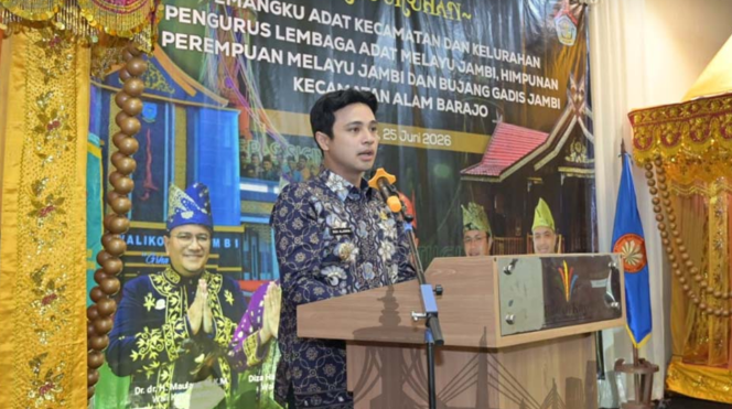
					Menjaga Warisan di Tengah Modernisasi: Wawako Diza Dorong Sinergi Lembaga Adat dan Generasi Muda untuk Masa Depan Kota Jambi