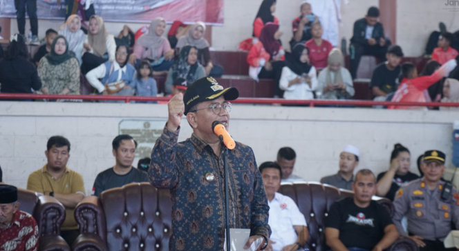 
					Kejuaraan INKADO Jambi Jadi Ruang Pembinaan Atlet, Maulana Tekankan Pentingnya Prestasi dan Karakter
