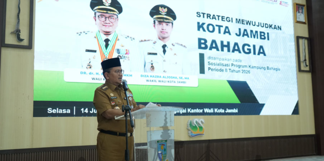 
					Dari Gotong Royong ke Pembangunan Lingkungan: Kampung Bahagia Jambi Memasuki Tahap Kedua