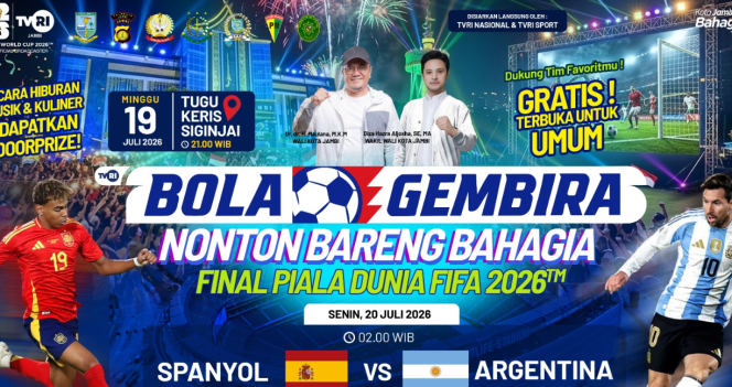 
					Ketika Sepak Bola Menjadi Ruang Publik: Jambi Mengubah Nobar Menjadi Penggerak Ekonomi dan Layanan Warga
