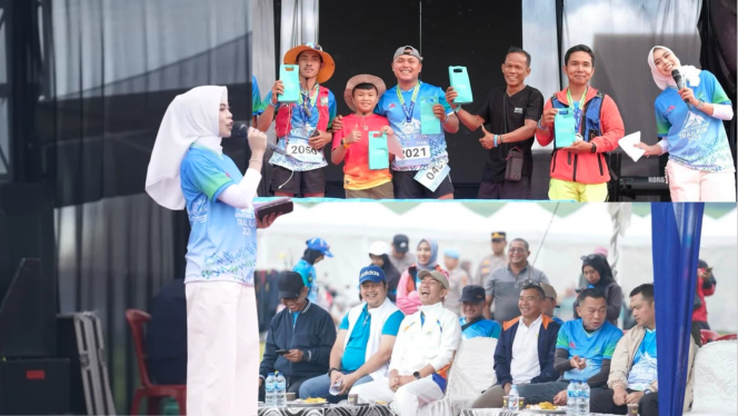 
					Pukau Ribuan Penonton ” Jambi Punya Nona MC yang Cantik” Cerita di Balik Aksi Sarmila Wati Menghidupkan Agenda Nasional Kerinci Highland Trail Run