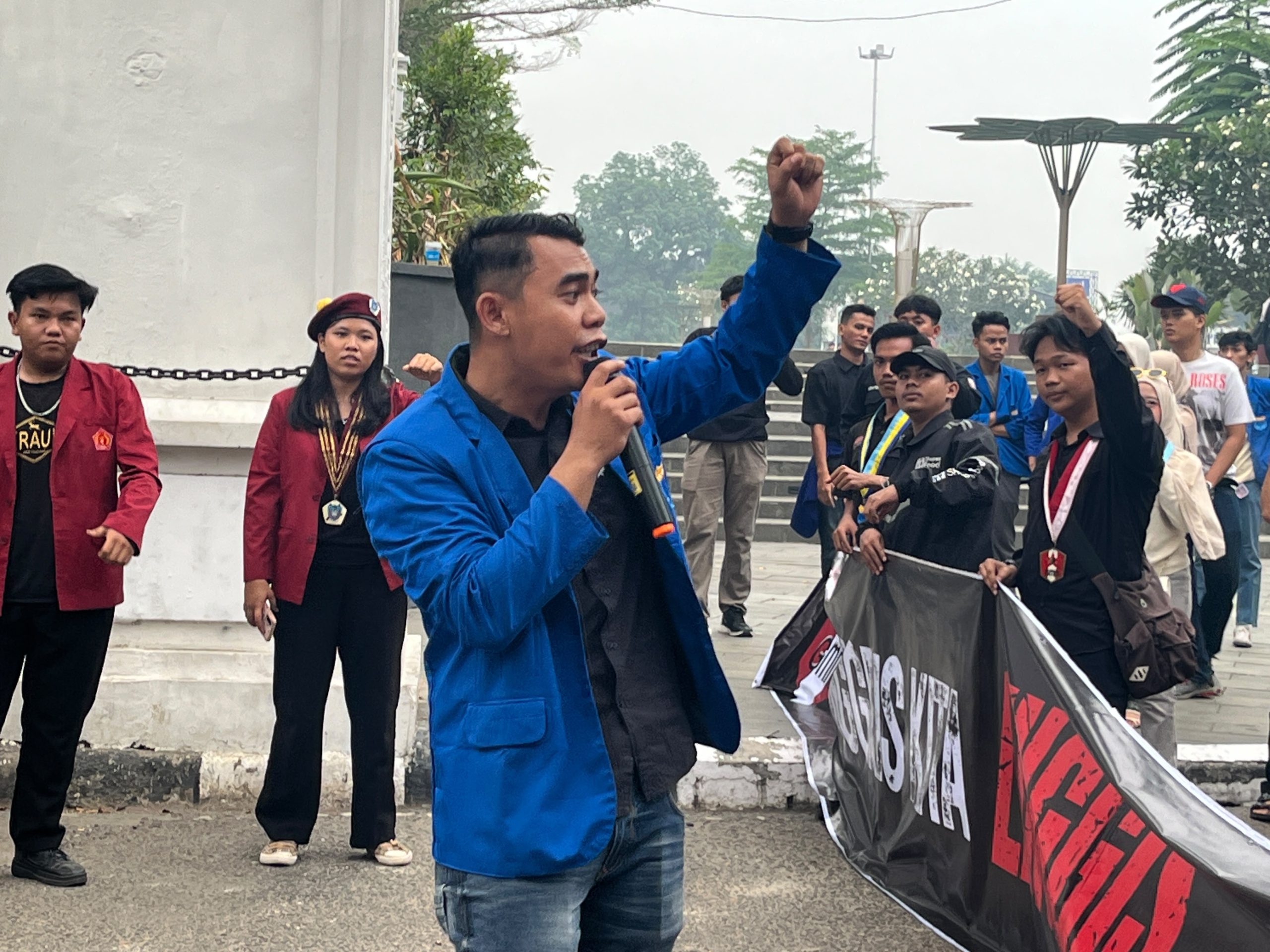 PKC PMII Jambi Evaluasi Dua Tahun Pemerintahan Prabowo–Gibran, Kecewa Ketua DPRD Tak Hadiri Aksi